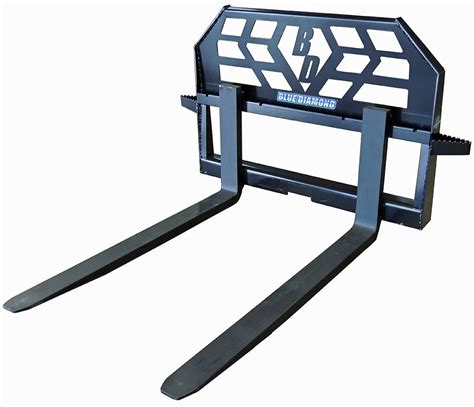 blue diamond skid steer forks|heavy duty skid steer attachments.